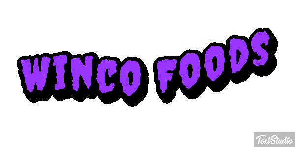 Winco Foods Effetto testo