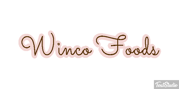 Winco Foods Effetto testo