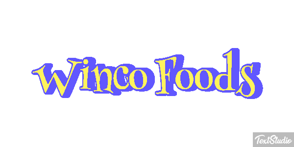 Winco Foods Effetto testo