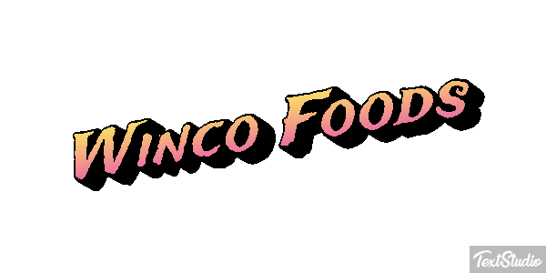 Winco Foods Effetto testo