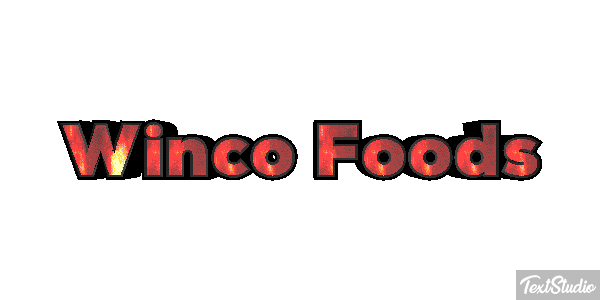 Winco Foods Effetto testo