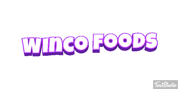 Winco Foods Effetto testo