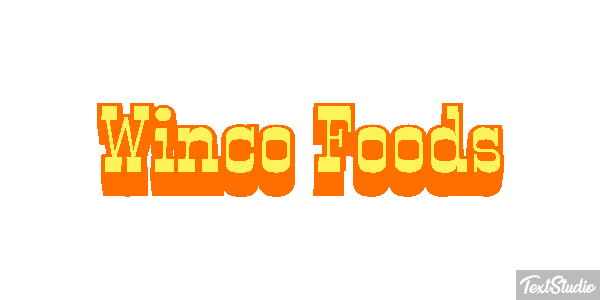 Winco Foods Effetto testo