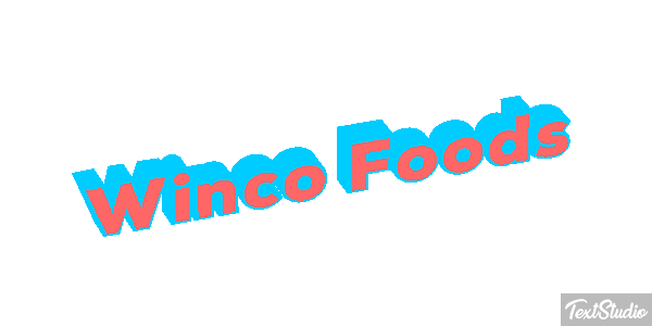 Winco Foods Effetto testo
