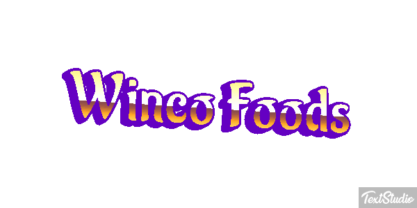 Winco Foods Effetto testo