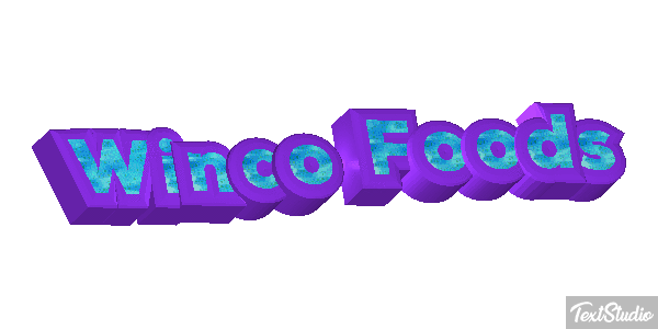 Winco Foods Effetto testo