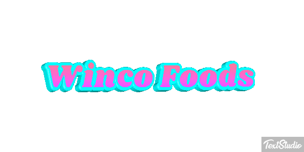 Winco Foods Effetto testo