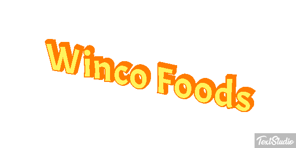 Winco Foods Effetto testo