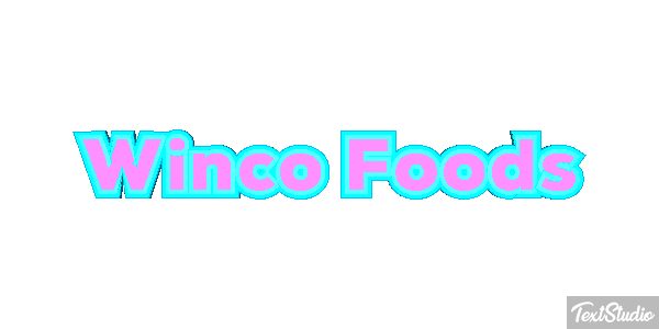 Winco Foods Effetto testo