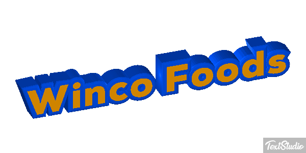 Winco Foods Effetto testo
