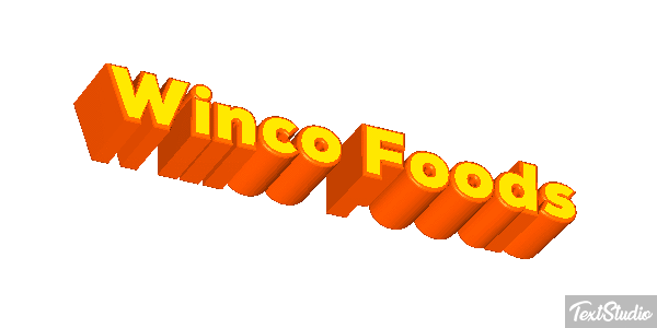 Winco Foods Effetto testo