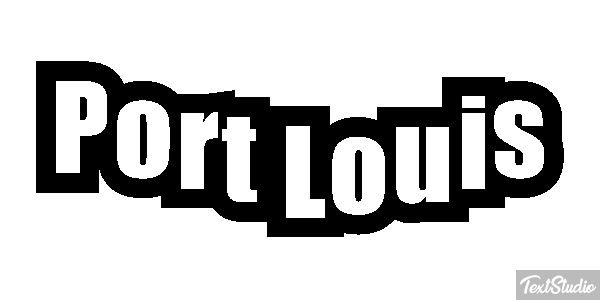 Port Louis Effetto testo