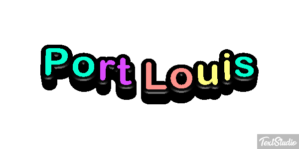 Port Louis Effetto testo