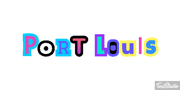 Port Louis Effetto testo