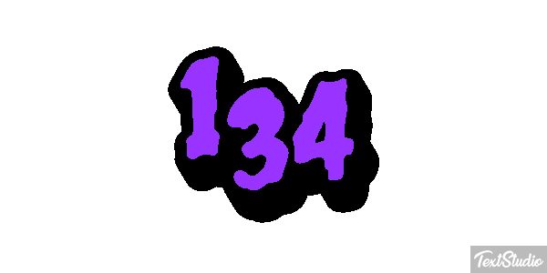 134 Text effect