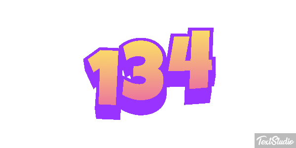 134 Text effect