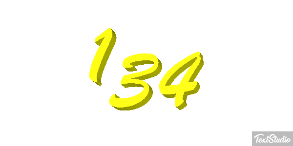 134 Text effect