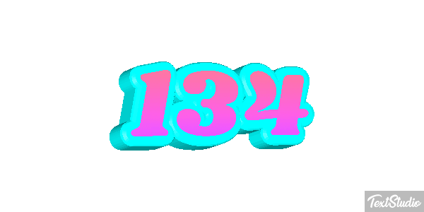 134 Text effect