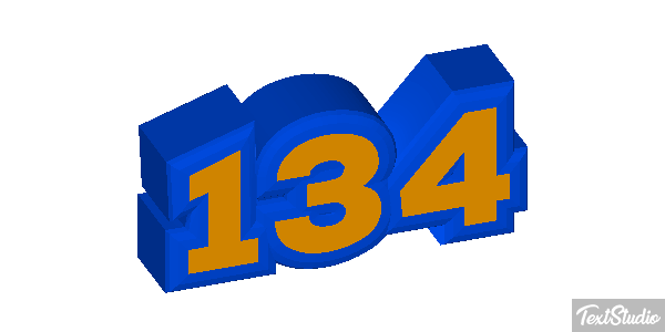 134 Text effect