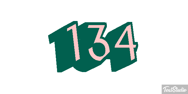 134 Text effect