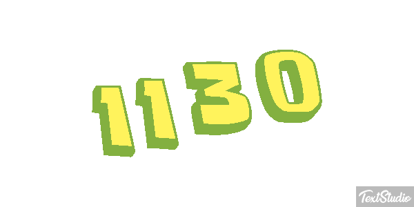 1130 Tekst effect