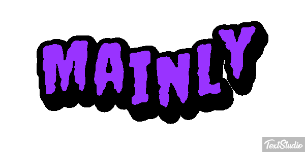 Mainly Text effect