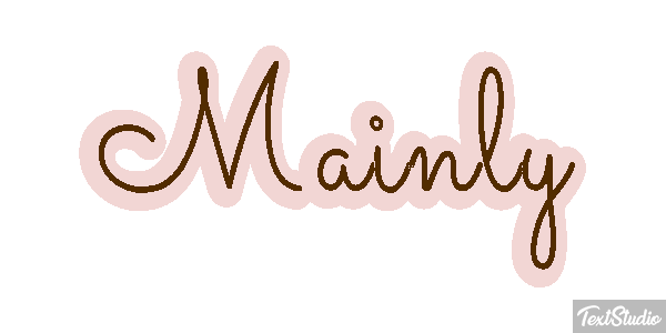 Mainly Text effect
