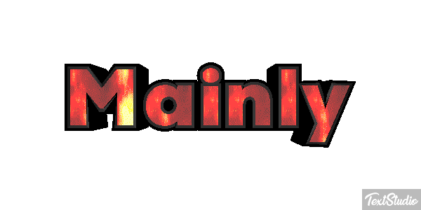Mainly Text effect
