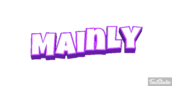 Mainly Text effect