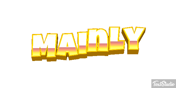Mainly Text effect