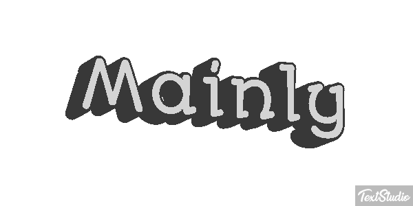 Mainly Text effect