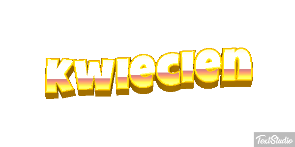 Kwiecień Efeito do texto
