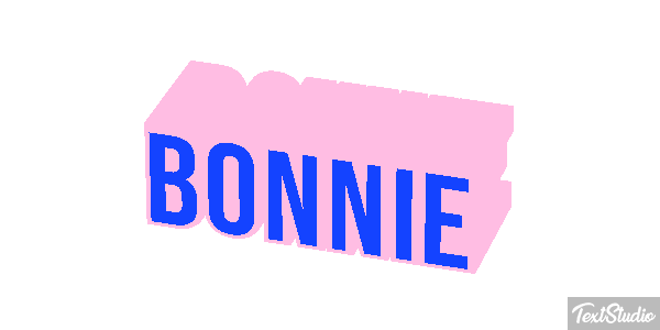 Bonnie Text effect