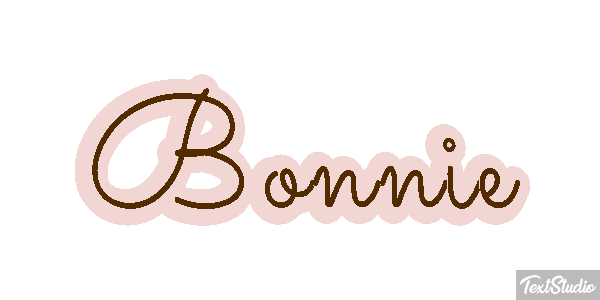 Bonnie Text effect