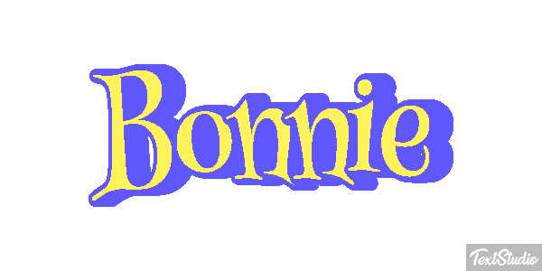 Bonnie Text effect