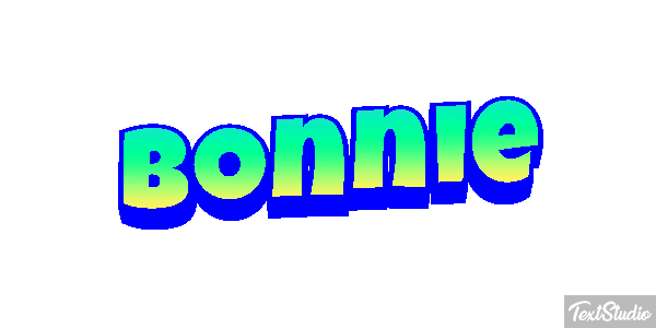 Bonnie Text effect