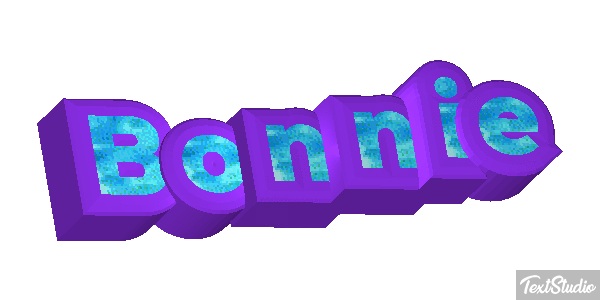 Bonnie Text effect