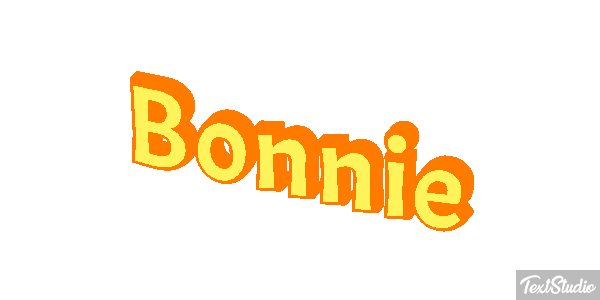 Bonnie Text effect