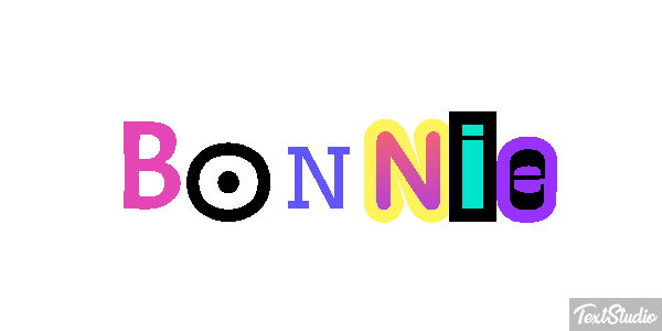 Bonnie Text effect
