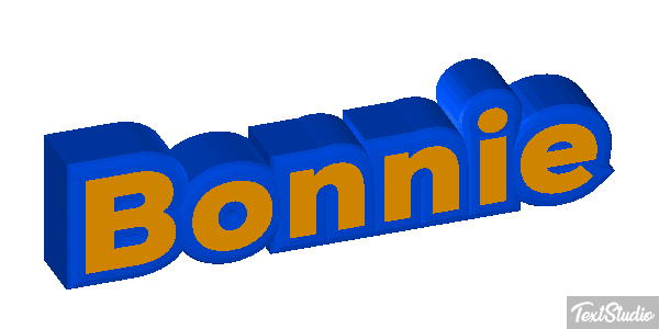 Bonnie Text effect