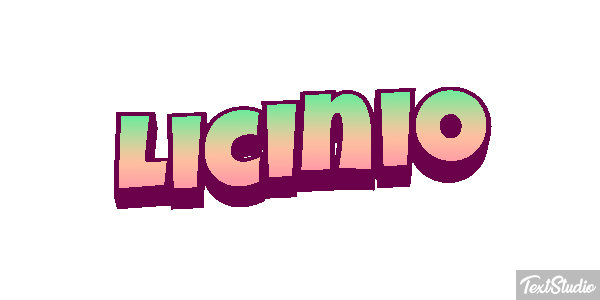 Licinio Effetto testo