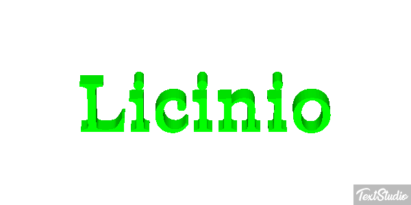 Licinio Effetto testo