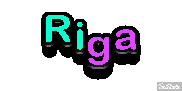 Riga Efekt tekstowy