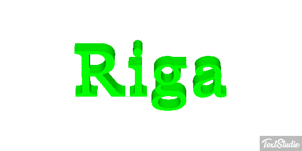 Riga Efekt tekstowy
