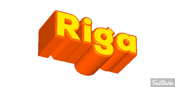 Riga Efekt tekstowy