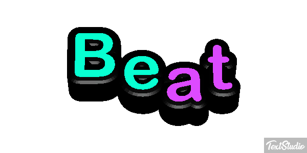 Beat Efekt tekstowy