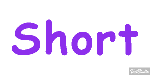 Short Text effect