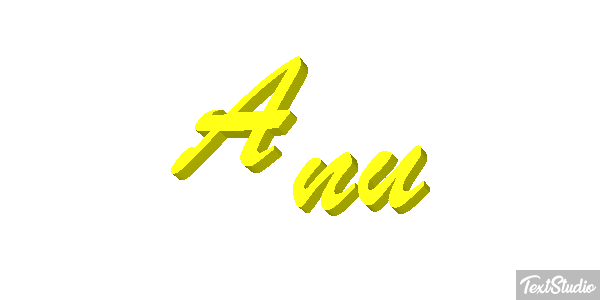 Anu Text effect