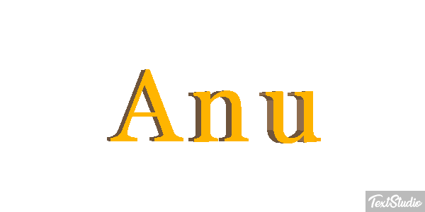 Anu Text effect