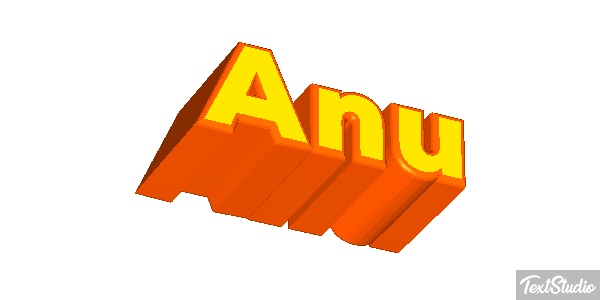 Anu Text effect